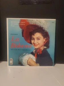 PUCCINI-LA BOHEME-LEDERMANN-ORIGINAL PROMENADE RECORDS 2081 VINYL-VINTAGE-RARE - Picture 1 of 4