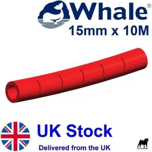 Tubo conector de montaje de tubería de agua de empuje de ballena 15 mm x 11 mm rojo 10M - Imagen 1 de 2