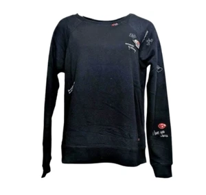 Sudadera Ali + Mally x Peace Love World Galentine Embellecida Negra S A631586 - Imagen 1 de 4