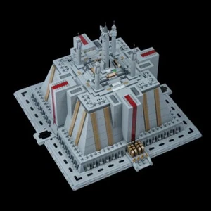 Moc Blocchi Costruzioni UCCS Jedi Temple Set Mattoni Giocattoli Kit 11542 Pezzi - Foto 1 di 8