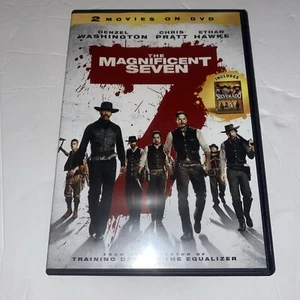 The Magnificent Seven/ Silverado (2 Disc Set), DVD Denzel Washington Chris Pratt - Picture 1 of 5