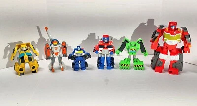 Playskool Heroes Transformers Rescue Bots Optimus Prime Energize Tomy Hasbro  - Image 1 of 4