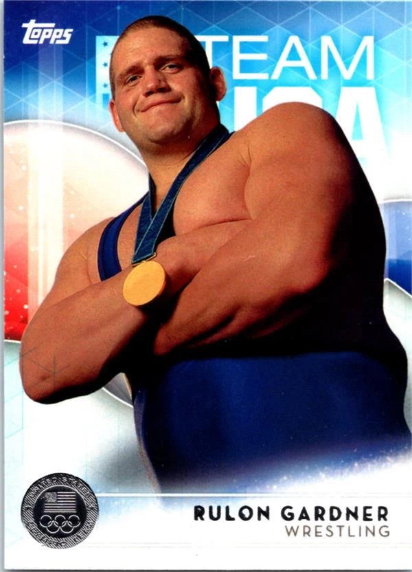 Rulon Gardner trading card Wrestling 2016 Topps US Olympic Team Silver Medal #62 - Image 1 of 1