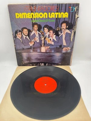 Dimension Latina Triunfadores LP 1973 Top Hits 1087 Latin Salsa Bolero Vinyl LP - Image 1 of 4