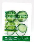 Soo'Ae  Hydrating Cucumber Slice Mask
