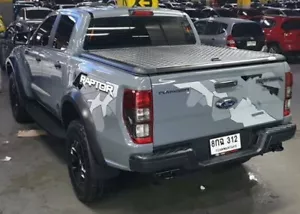 1 Piece Silver Aluminium Checker Plate Hard Lid For Ford Ranger RAPTOR - Picture 1 of 11