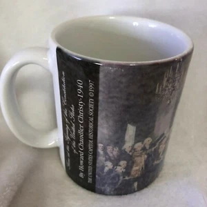 Rare USA Historical Mug Signing Of The Constitution 1997 US Capitol Society Cup - Picture 1 of 6