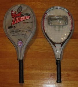 SGA Boston Lobsters BILLIE JEAN KING Tennisschläger 39 GRAND SLAMS Tennis RACKET - Bild 1 von 14