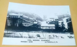 Early Sutersville PA. Warren Mine Coal Washing Equipment Rare Image NEW Postcard - Picture 1 of 1