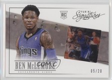 2013-14 Panini Signatures Film Onyx /20 Ben McLemore #192 Rookie RC