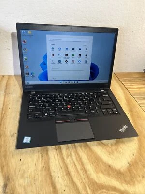联想 ThinkPad t460s FHD 14 英寸笔记本电脑酷睿 i7 2.6GHz 8GB 128 固态硬盘 W11 Pro — 第 1/4 张图片
