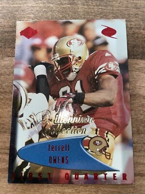 1999 Collector's Edge Odyssey Millennium Collection Red Terrell Owens #128 - Image 1 of 2