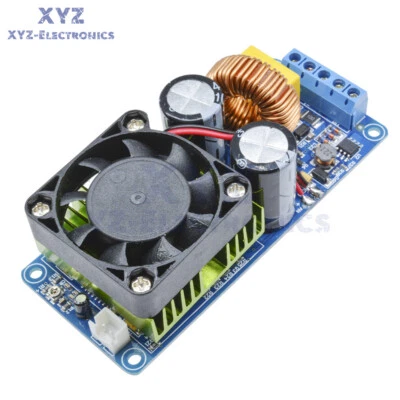 Digital IRS2092S 500W Mono Channel Amplifier Class D HIFI Power Amp Board W/ FAN - Image 1 of 4