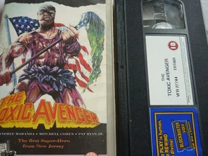 Uk pal vhs small box toxic avenger - Picture 1 of 1