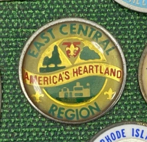 Vintage BSA Boy Scouts of America East Central Region America's Heartland Pin - Picture 1 of 1