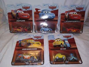 DISNEY PIXAR CARS LUIGI & GUIDO, WINFORD, SALLY, 2 MCQUEEN - Picture 1 of 10