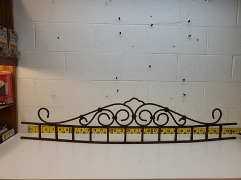 Antique Cast Iron Fence Curved Topper Gate (SR) Cover