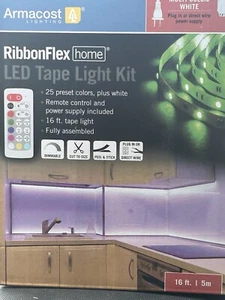 Armacost LED Tape Light Kit 16ft RibbonFlex Home Quanity:2 - Picture 1 of 4
