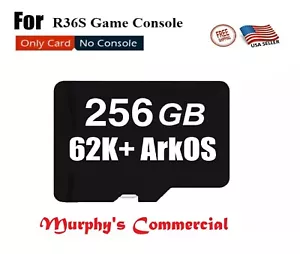 Actualización de tarjeta TF de 256 GB para R36S con Arkos 2.0 + 62K - ¡¡¡SOLO TARJETA!!!! - Imagen 1 de 4
