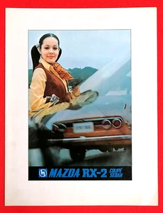 1970-71 MAZDA RX-2 COUPE & SEDAN Sales Brochure (S122A) Excellent Condition! - Picture 1 of 4