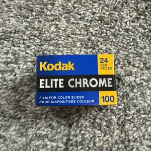 New Kodak Elite Chrome 100 Select Series 35mm Film 24 Exposures Expired 08/2004 - Picture 1 of 3