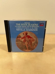 Vivaldi The Four Seasons Loveday ASMF Marriner Argo CD 1985 Decca Simon Preston - Picture 1 of 4