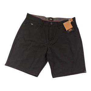 Vans Boy's Roy Shorts Black Size 28 - Picture 1 of 10