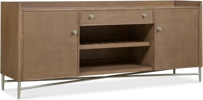 Aparador Hooker Furniture 6072-10464 Soneto 78"W Madeira de Carvalho Branco - Carvalho Branco / - Imagem 1 de 4