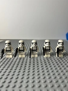 Lego Star Wars First Order Stormtrooper Minifigure Lot of 5 - Picture 1 of 5