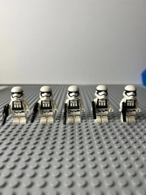 Lego Star Wars First Order Stormtrooper Minifigure Lot of 5 - Image 1 of 4