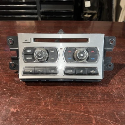 2012-2015 JAGUAR XF RÁDIO ÁUDIO AQUECEDOR AC CONTROLE DE TEMPERATURA CX23-18C858-AD FABRICANTE DE EQUIPAMENTO ORIGINAL - Imagem 1 de 4