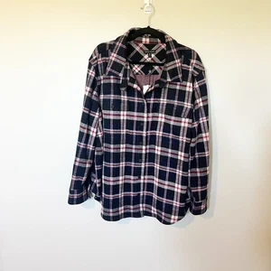 Camisa de franela elástica estándar universal Maine de gran tamaño 2x - Imagen 1 de 10