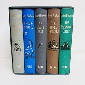 John Buchan Die Abenteuer des Richard Hannay 2003 1. Auflage Folio Boxset - Bild 1 von 9