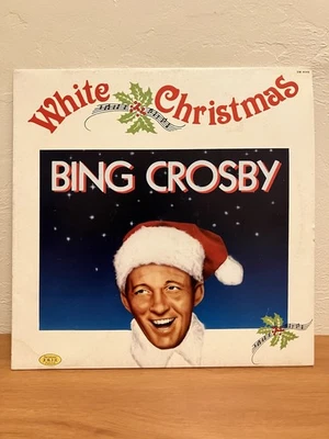 Bing Crosby White Christmas Vinyl LP VG+/VG+ Italy Import Record 1984 Merry Xmas - Image 1 of 4