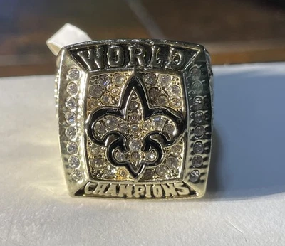 New Orleans Saints Super Bowl Ring Brees 2009! Foto 1 de 4