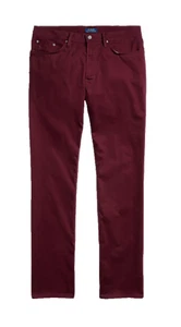 Polo Ralph Lauren Men's Big & Tall Pants Classic Fit Maroon Wine 50 30 NWT $115 - Picture 1 of 3