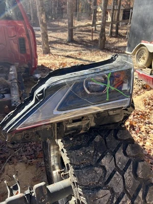 2016 2017 年 2018 年雷克萨斯 RX 350 车头灯左驱动器侧 LED #2 原始设备制造商损坏 — 第 1/4 张图片