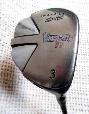 Snake Eyes VIPER Ti 15*Degree 3 Wood 42.5" RIGHT-HAND~ Stiff Flex Graphite Shaft - Image 1 of 4