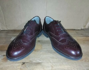 VINTAGE DresSports by Rockport Burgundy Brogues: Series M3677; Size 9.5W Men's - Picture 1 of 12