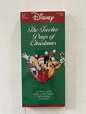 Disney: The Twelve Days of Christmas - Audio Cassette  w/ Lyric Book BRAND NEW - Image 1 of 2
