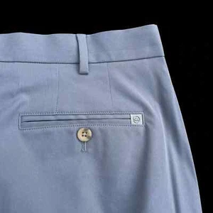 Peter Millar Crown Sport Raleigh Performance Pants Trousers Grey 40x32 $170 - Picture 1 of 8