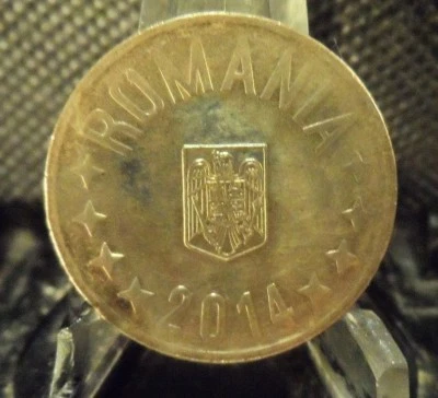 CIRCULATED 2014 50 BANI ROMANIAN COIN (90818)1....... - Image 1 of 3