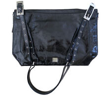 NWT Original Large Kooba Black Patent Leather Messenge/Crossbody/Computer Bag 