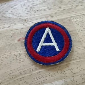 Original WW2 Era US 3rd Army Uniform Sleeve Shoulder Patch Uniform - Picture 1 of 7