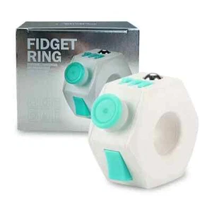 6 Sided Fidget Cube Ring Toy Autism Stress Anxiety Relief Attention Focus New - Picture 1 of 4