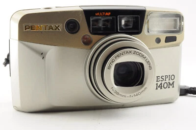 [AS IS] PENTAX ESPIO 140M Point and shoot 35mm Compact Film Camera READ - Image 1 of 4
