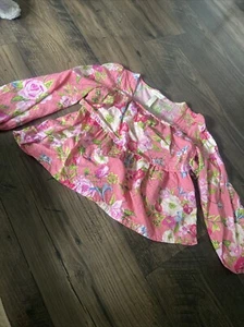 Matilda jane girls flower top shirt 8 pink - Picture 1 of 8