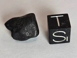 Tscheljabinsk Stein OC, LL5 Fell 15.02.2013 Russland 3,24 g ganzer Stein - Bild 1 von 5