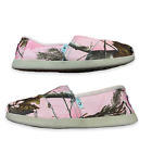 Skechers Girls Shoes Size 12 REALTREE Bobs Pink Camo Camouflage Slip On Sketcher