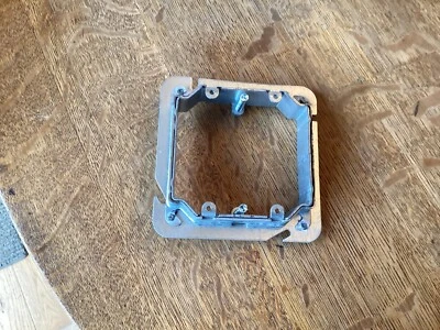 2 Boxes of 10 Garvin AMR211B Two Gang Adjustable Depth Device Rings Total of 20